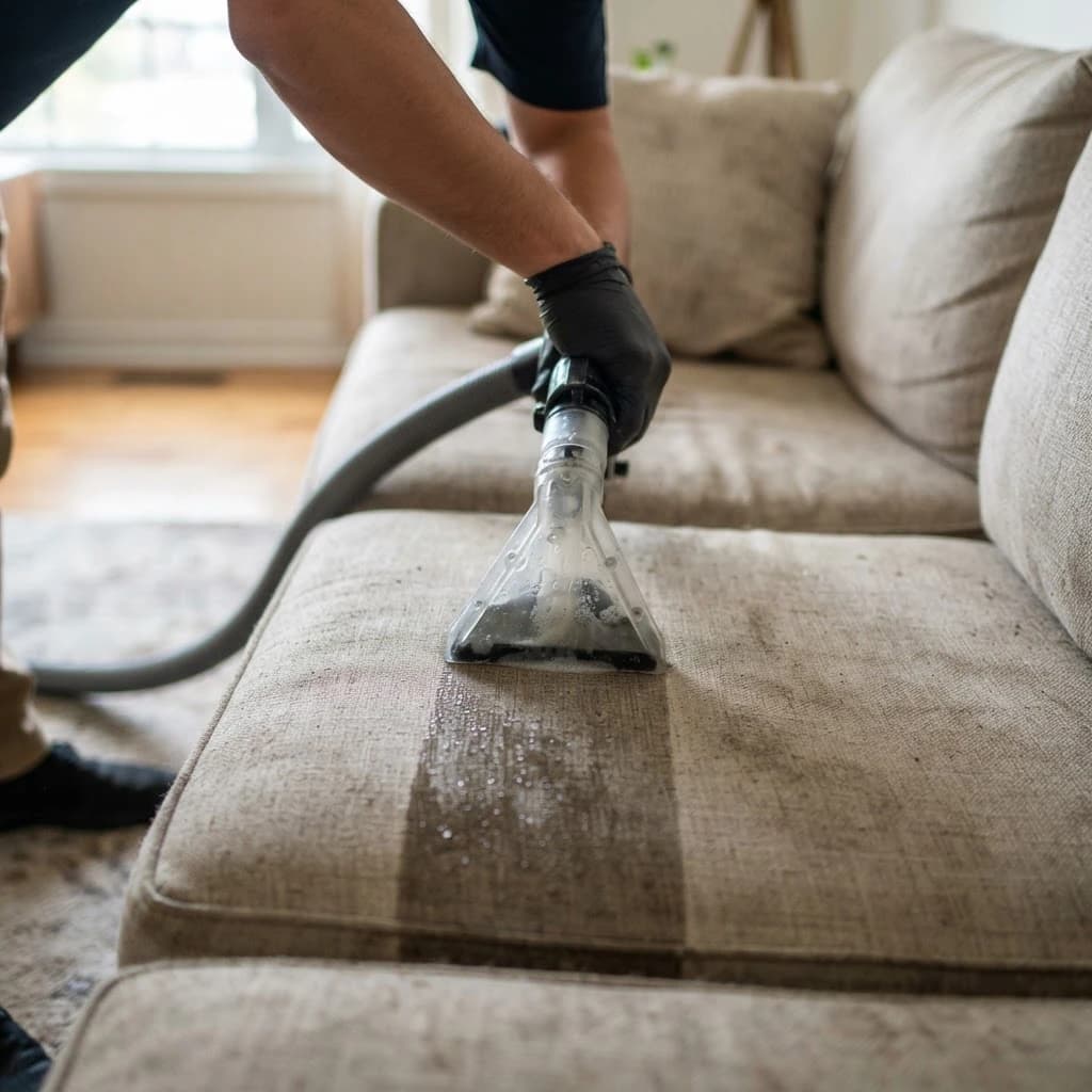 Пране на мека мебел — професионално почистване